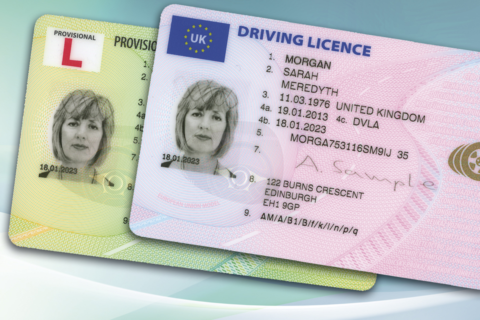 UK Driving Licence - Patente di guida britannica
